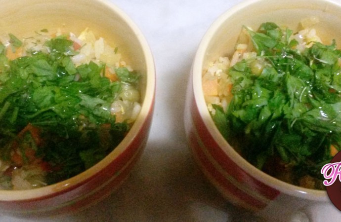 Arroz Oriental al Jengibre