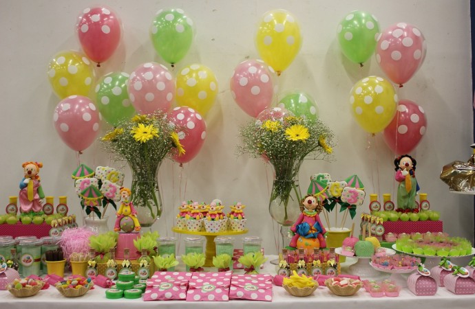 Mesa dulce de cumpleaños
