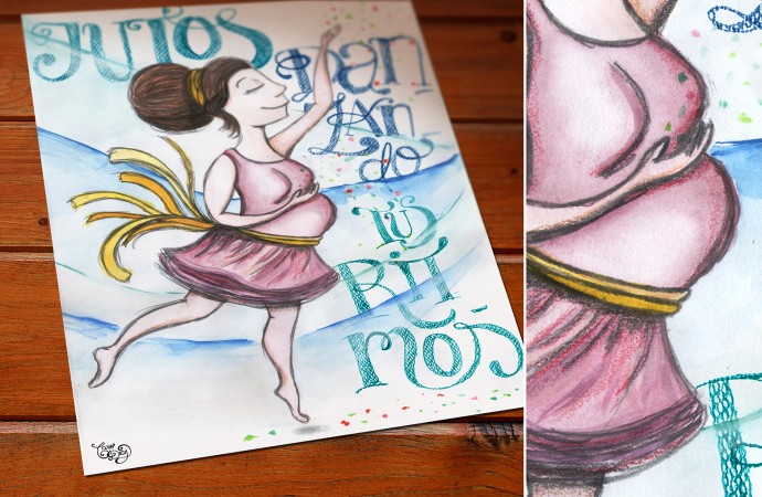 Caro Díaz: ilustrando desde el juego