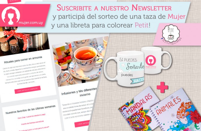 Suscribite a nuestro newsletter y ganá!